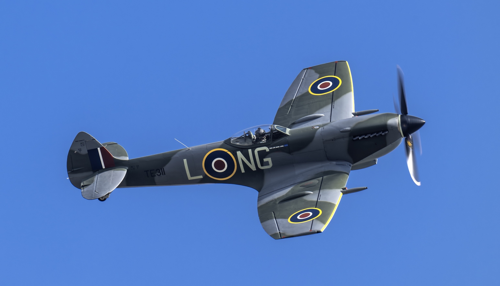 BBMF Spitfire TE311 is 80 | RAF Memorial Flight Club